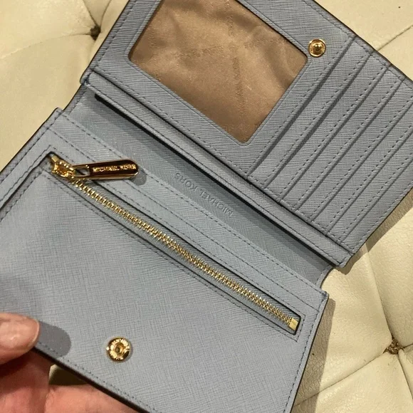 Michael Kors Light Blue Wallet - Picture 4 of 4